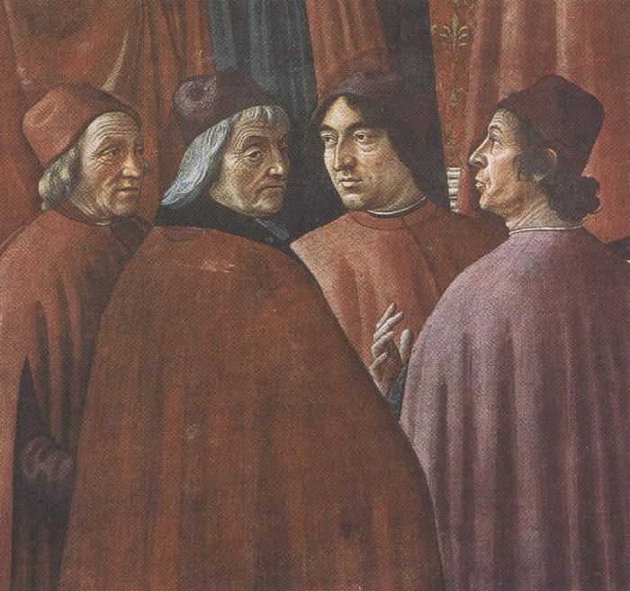 Sandro Botticelli Domenico Ghirlandaio,Stories of john the (mk36) oil painting picture